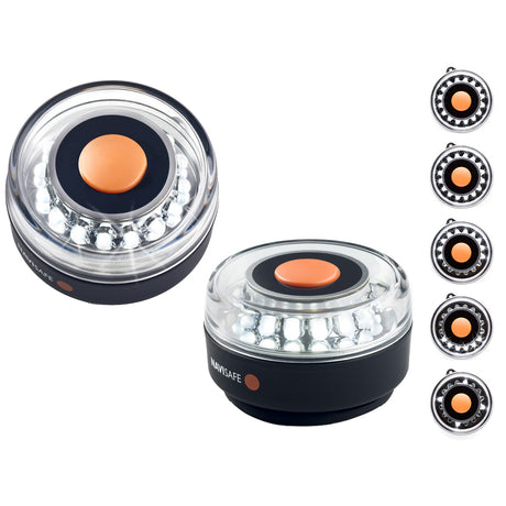 Navisafe Navilight AllWhite 5 Mode 360 2NM wMagnet Base