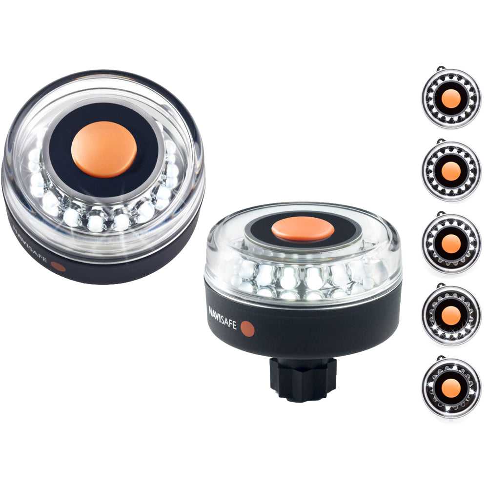 Navisafe Navilight AllWhite 5 Mode 360 2NM wRAILBLAZA Base