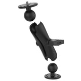 RAM Mount RAM Double Ball Mount w1420 Male Thread  Medium Arm