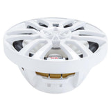 DS18 HYDRO 65 2Way Marine Speakers wRGB LED Lights 300W  White