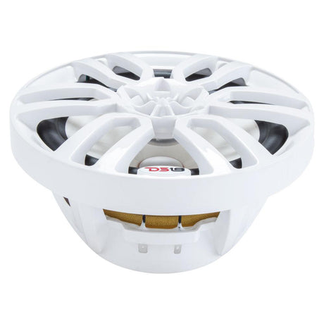 DS18 HYDRO 65 2Way Marine Speakers wRGB LED Lights 300W  White