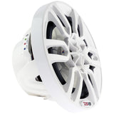 DS18 HYDRO 65 2Way Marine Speakers wRGB LED Lights 300W  White
