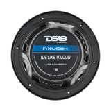 DS18 HYDRO 65 2Way Marine Speakers wRBG LED Lights 300W  Matte Black