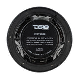 DS18 HYDRO 65 2Way Marine Speakers wRGB LED Lights 300W  Black Carbon Fiber
