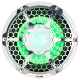 DS18 HYDRO 10 Subwoofer wRGB Lights  600W  White