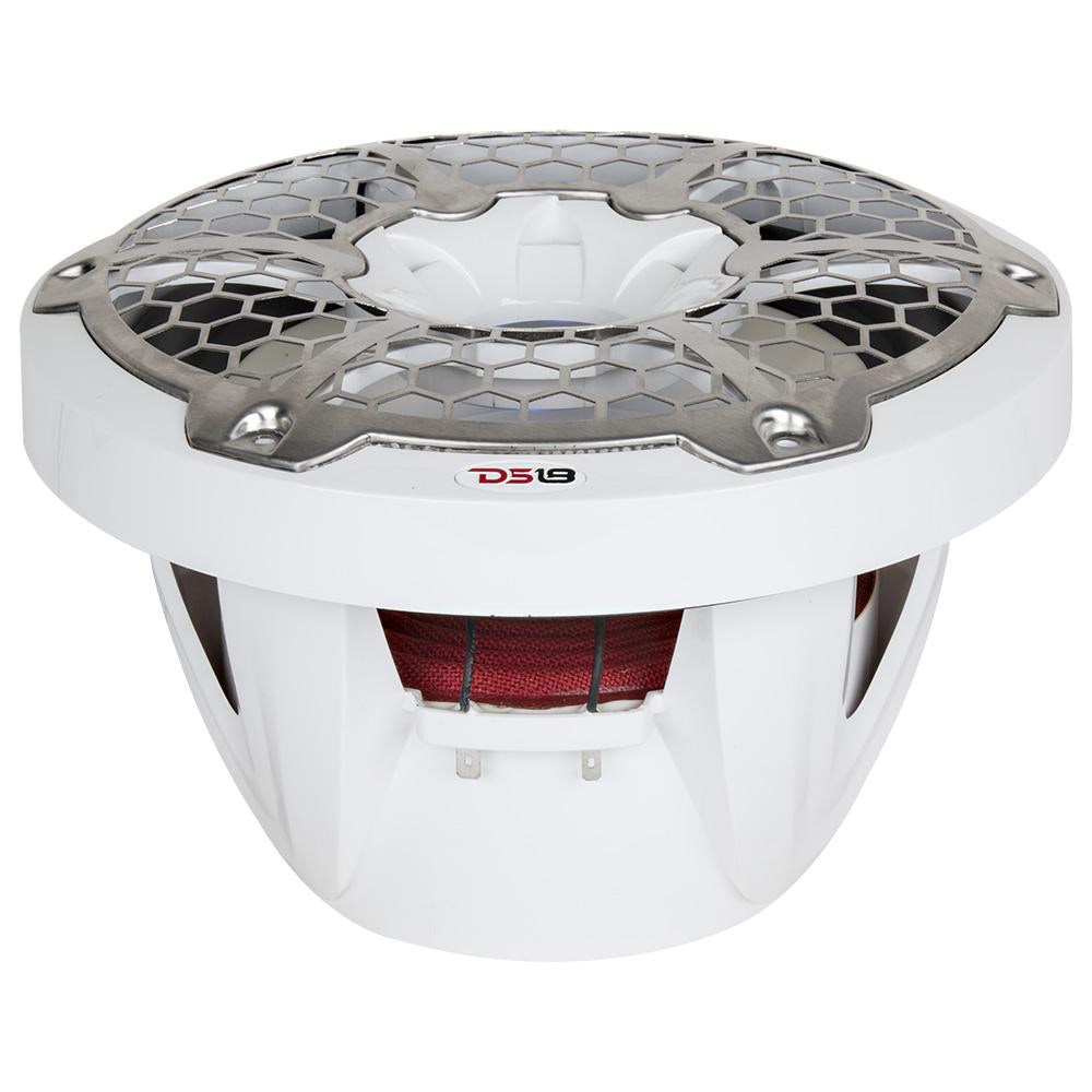 DS18 HYDRO 10 Subwoofer wRGB Lights  600W  White
