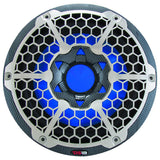 DS18 HYDRO 10 Subwoofer wRGB Lights  600W  Carbon Fiber