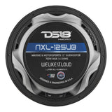 DS18 HYDRO 12 Subwoofer wRGB Lights  700W  Matte Black