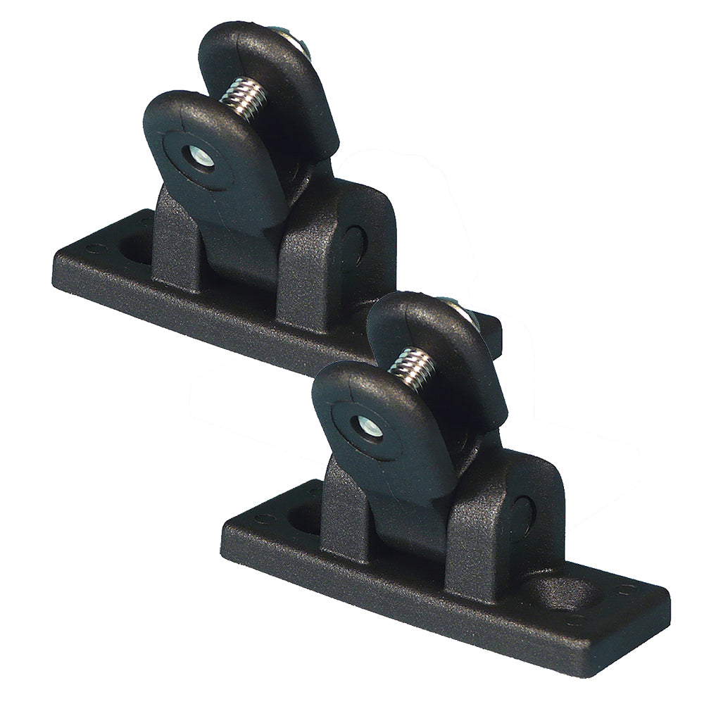 Carver Deck Hinge Nylon Pair  Black