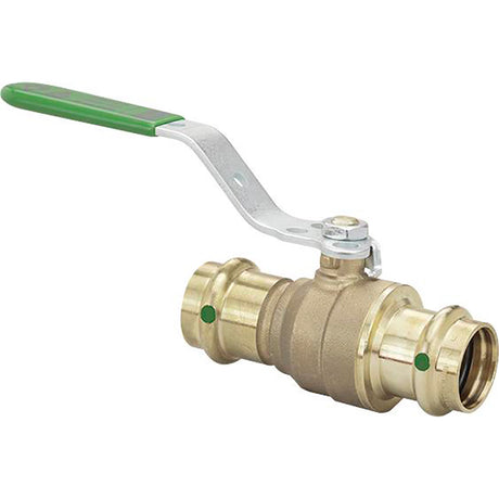 Viega ProPress 2 Zero Lead Bronze Ball Valve wStainless Stem  Double Press Connection