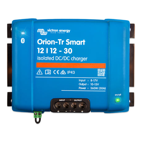 Victron OrionTR Smart 121230 30A 360W Isolated DCDC Charger or Power Supply