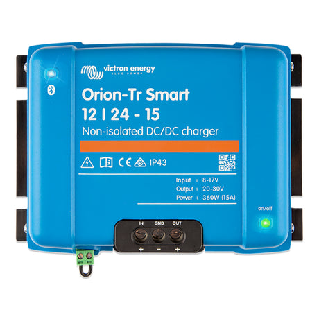 Victron OrionTR Smart 122415 15A 360W NonIsolated DCDC or Power Supply