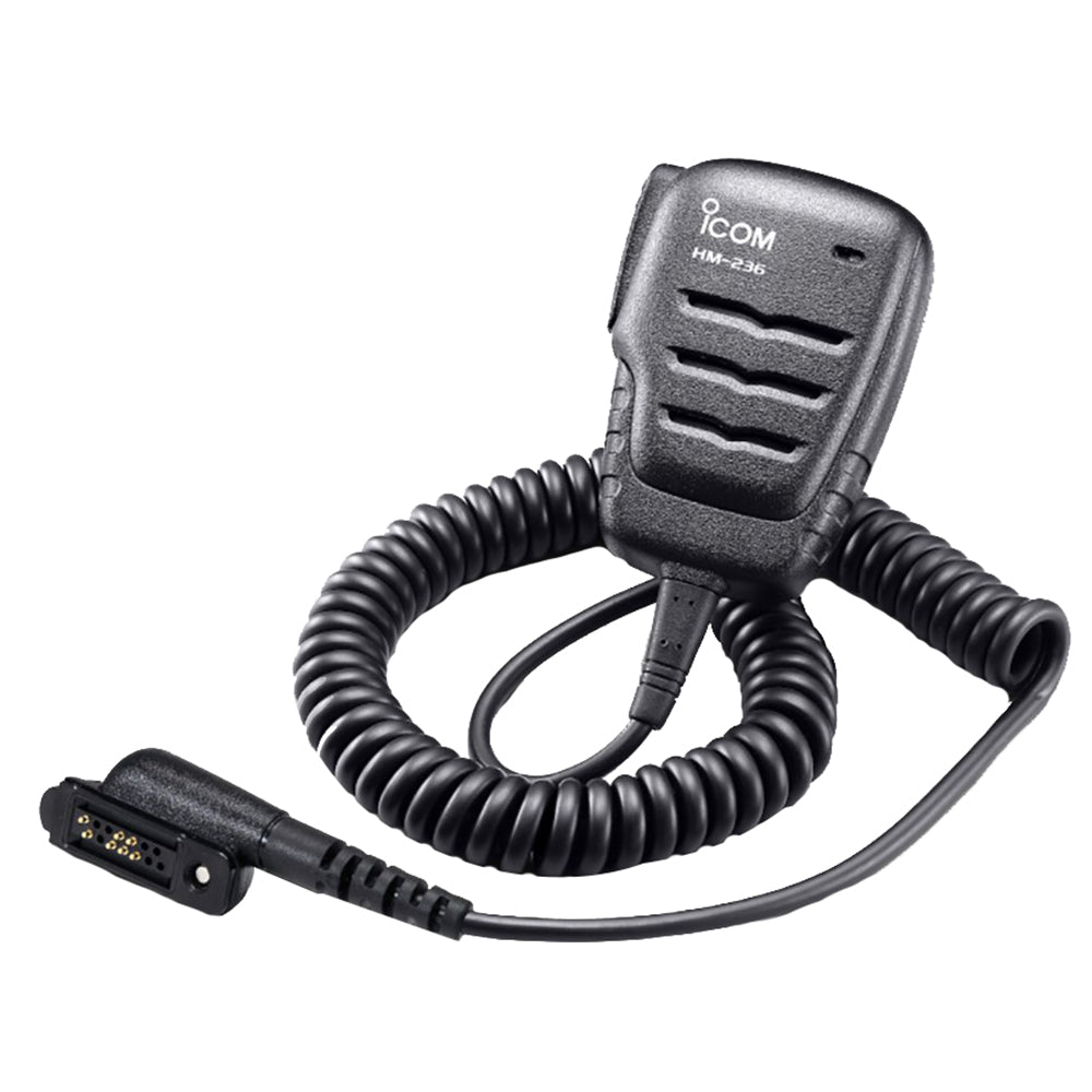 Icom Compact Waterproof Speaker Mic fM85