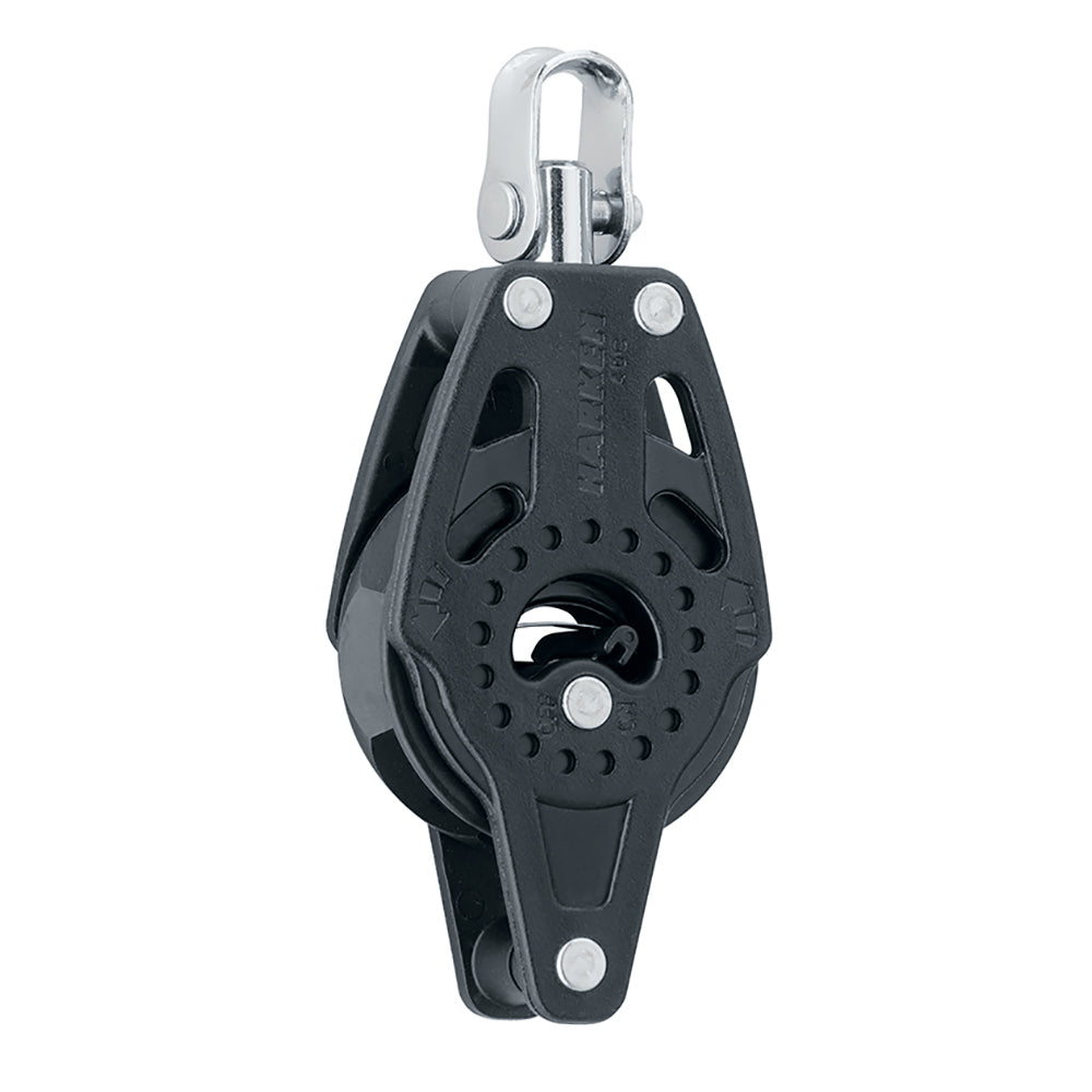 Harken 40mm Carbo Single Ratchet Block wSwivel  Becket
