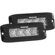 RIGID Industries SRQ Series PRO Spot Diffused LED  Flush Mount  Pair  Black