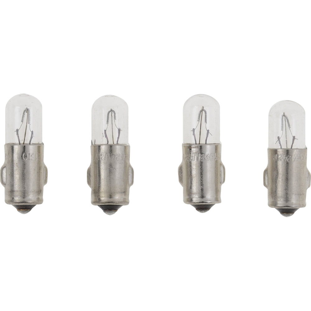 VDO Type A  White Metal Base Bulb  24V  4Pack