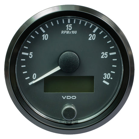 VDO SingleViu 80mm 318 Tachometer  3000 RPM