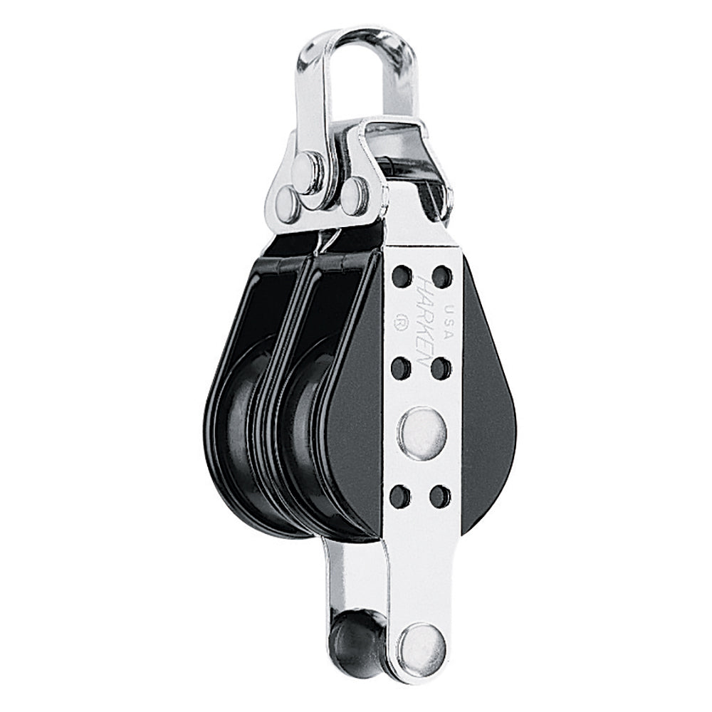 Harken 38mm Double Big Bullet Block wBecket