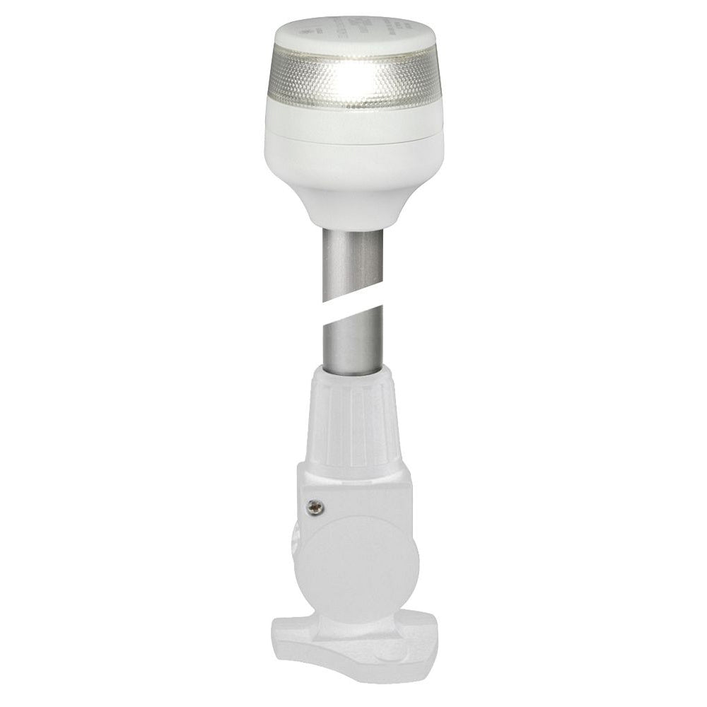 Hella Marine 2nm All Round White Fold Down Pole Navigation Lamp  8  White Base