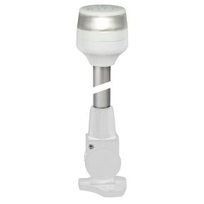 Hella Marine 2nm All Round White Fold Down Pole Navigation Lamp  8  White Base