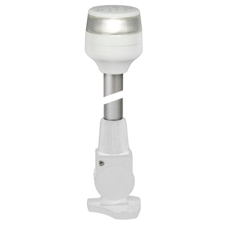 Hella Marine 2nm All Round White Fold Down Pole Navigation Lamp  8  White Base