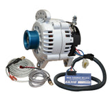 Balmar Alternator 120 AMP Kit 120V 315 Dual Foot Saddle J10 Pulley Regulator  Temp Sensor