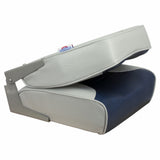 Springfield Economy MultiColor Folding Seat  GreyBlue
