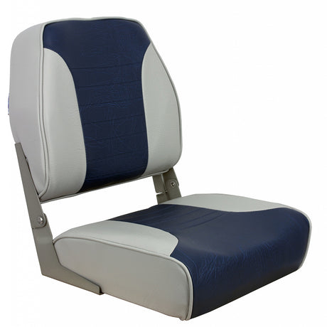 Springfield Economy MultiColor Folding Seat  GreyBlue
