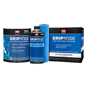 SEM GripTide NonSkid Deck Coating Kit  Midnight Black