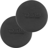 DS18 Silicone Marine Speaker Cover f65 Speakers  Black