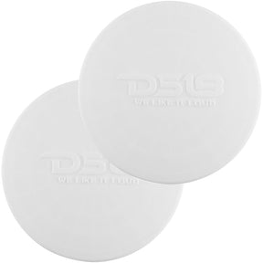 DS18 Silicone Marine Speaker Cover f8 Speakers  White