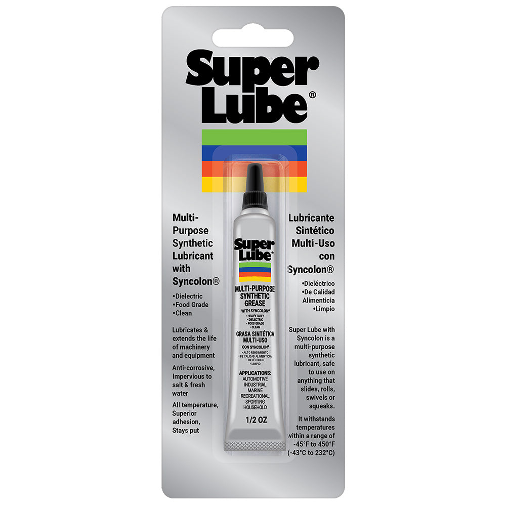 Super Lube MultiPurpose Synthetic Grease wSyncolon  5oz Tube