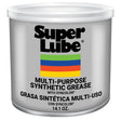 Super Lube MultiPurpose Synthetic Grease wSyncolon  141oz Canister
