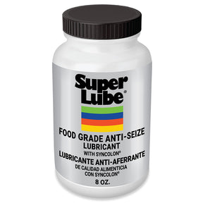 Super Lube Food Grade AntiSeize wSyncolon  8oz Brush Bottle