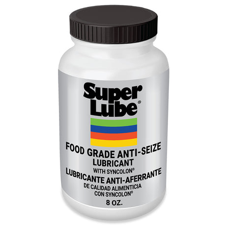 Super Lube Food Grade AntiSeize wSyncolon  8oz Brush Bottle