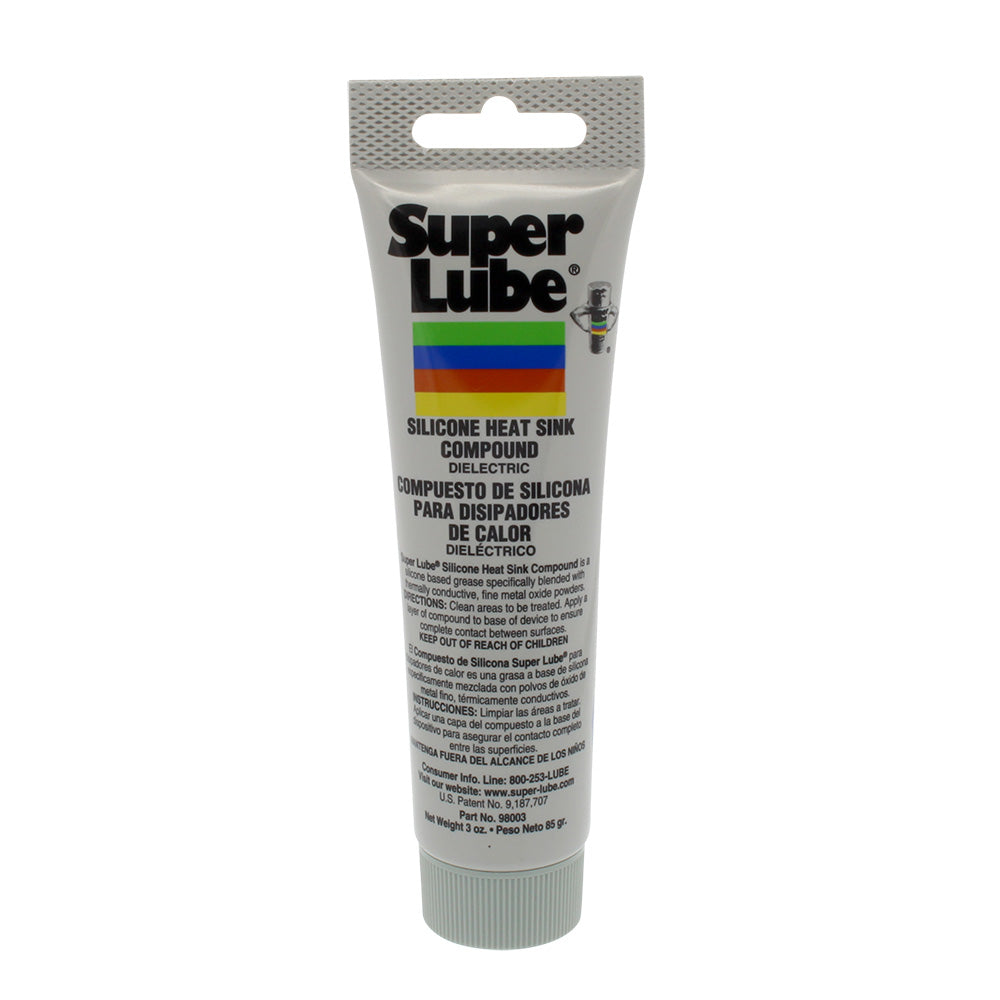 Super Lube Silicone Heat Sink Compound  3oz Tube
