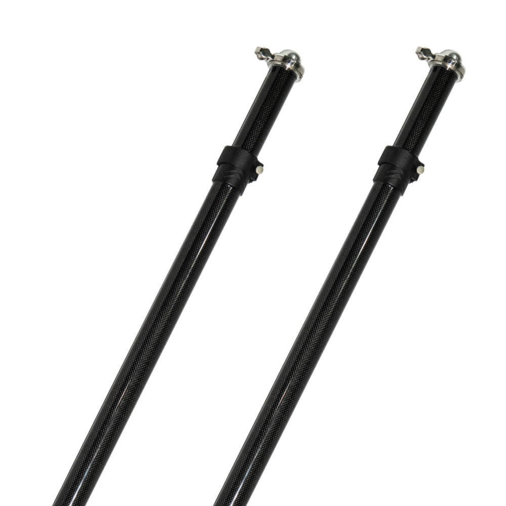 TACO TeleSun Carbon Fiber Shade Poles wCarry Bag