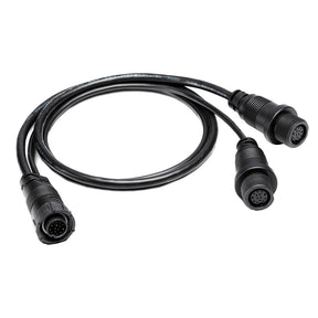 Humminbird 14 M ID SIDB Y  SOLIXAPEX Side Imaging  2D Splitter Cable