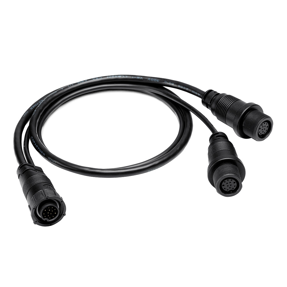 Humminbird 14 M SILR Y  SOLIXAPEX Side Imaging LeftRight Splitter Cable