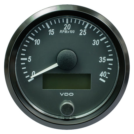 VDO SingleViu 80mm 318 Tachometer  4000 RPM