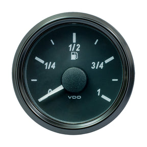 VDO SingleViu 52mm 2116 Fuel Level Gauge  Euro  3180 Ohm