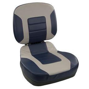 Springfield Fish Pro II Low Back Folding Seat  NavyGrey
