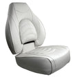 Springfield Fish Pro High Back Folding Seat  White