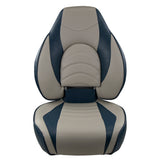 Springfield Fish Pro High Back Folding Seat  BlueGrey