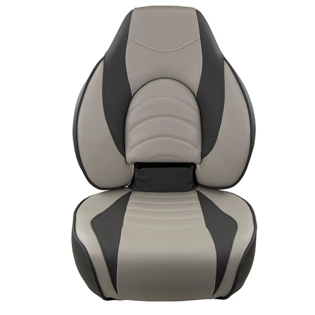 Springfield Fish Pro High Back Folding Seat  CharcoalGrey