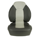 Springfield Fish Pro Mid Back Folding Seat  CharcoalGrey
