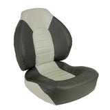 Springfield Fish Pro Mid Back Folding Seat  CharcoalGrey