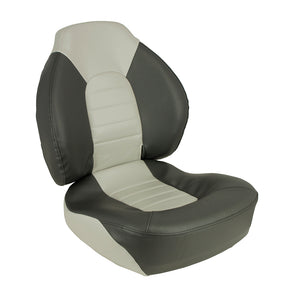 Springfield Fish Pro Mid Back Folding Seat  CharcoalGrey