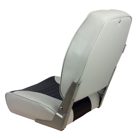 Springfield High Back MultiColor Folding Seat  GreyCharcoal