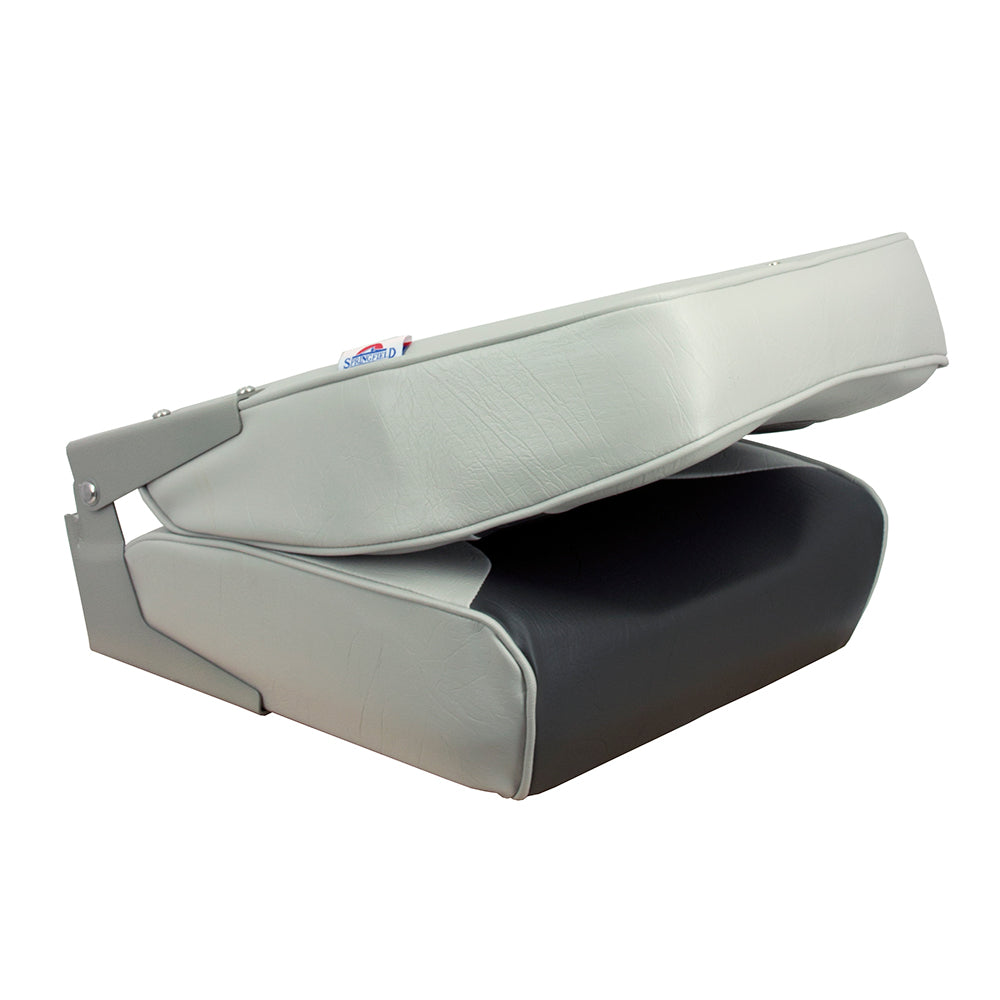 Springfield High Back MultiColor Folding Seat  GreyCharcoal